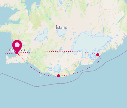 Islanda-Aurore tra i ghiacci