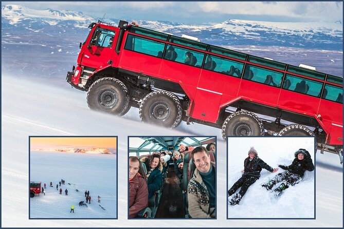 Red Glacier Monster Truck -Tour unico nel ghiacciaio 4 ore