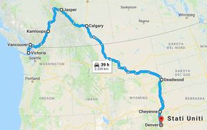 Grand Tour ovest Canada e le piste dei Pionieri degli USA